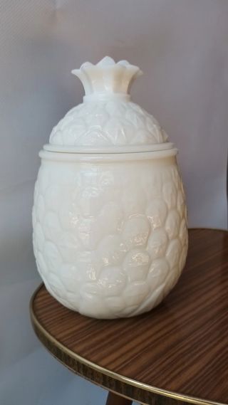 Barattolo Ananas opalino Anni 60