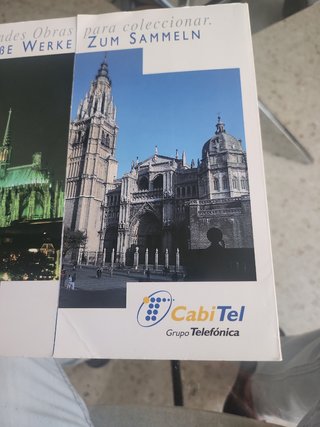 Cartella schede telefoniche Messe Essen Cattedrali
