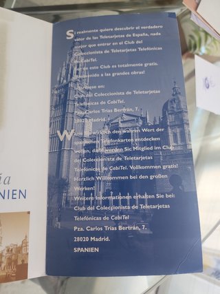 Cartella schede telefoniche Messe Essen Cattedrali