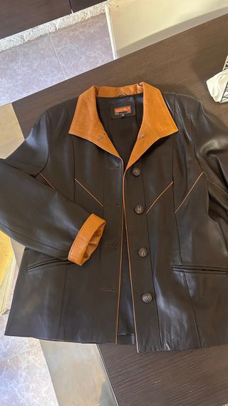 chaqueta 100% piel