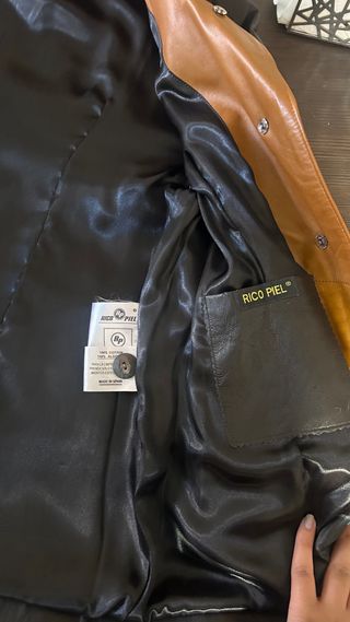 chaqueta 100% piel