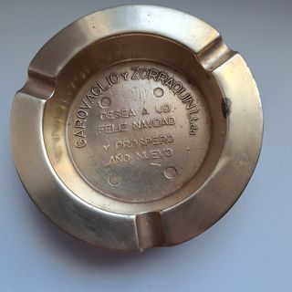Cenicero de Bronce