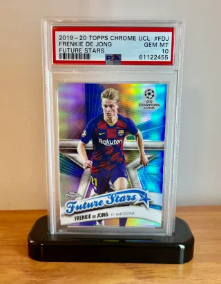 ⚽ Cromo Frenkie De Jong 👉 PSA 10
