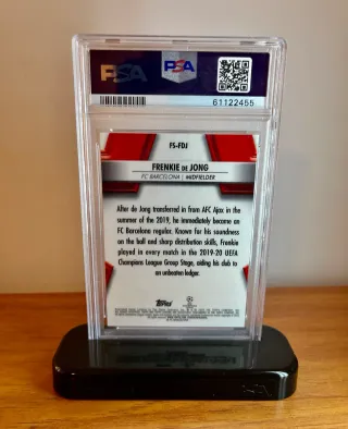 ⚽ Cromo Frenkie De Jong 👉 PSA 10