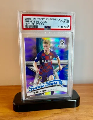 ⚽ Cromo Frenkie De Jong 👉 PSA 10