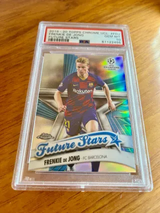 ⚽ Cromo Frenkie De Jong 👉 PSA 10