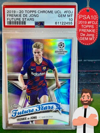 ⚽ Cromo Frenkie De Jong 👉 PSA 10