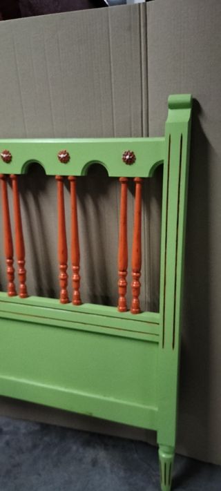 Cabezal y pie de cama 90