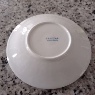 Plato Castro Sargadelos blanco y gris