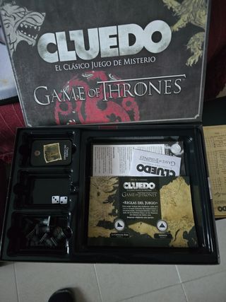 Juego de mesa cluedo juego de tronos