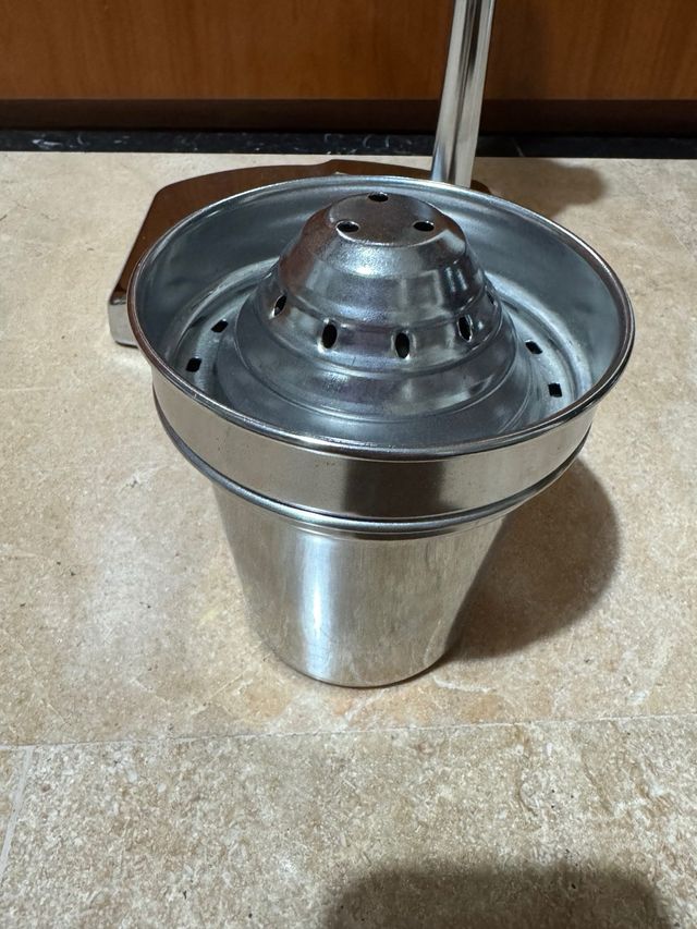 Exprimidor manual acero inoxidable galvanizado