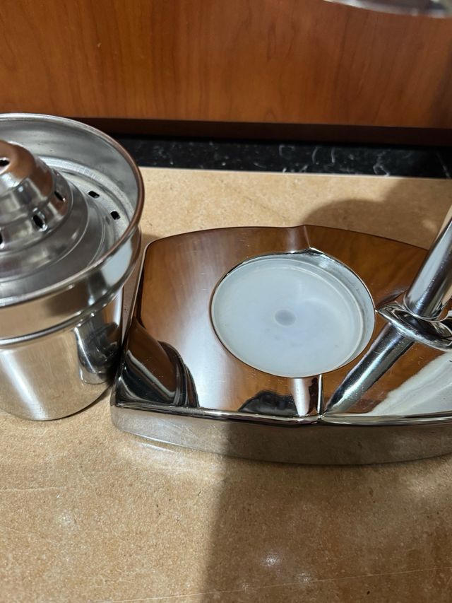 Exprimidor manual acero inoxidable galvanizado