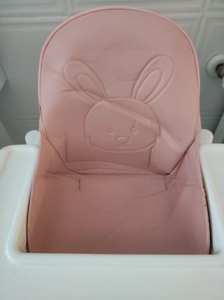 Funda acolchada rosa trona Antilop