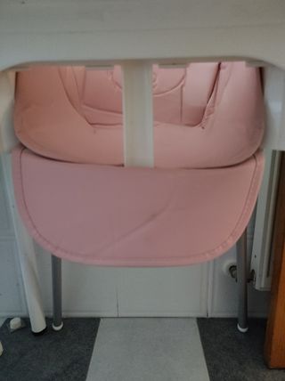 Funda acolchada rosa trona Antilop