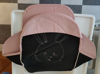 Funda acolchada rosa trona Antilop