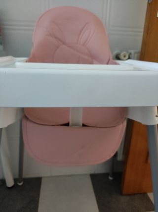 Funda acolchada rosa trona Antilop