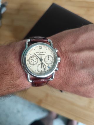 Reloj Burberry Automático 