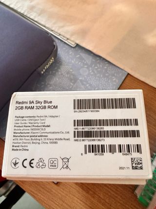 Redmi 9A sin estrenar