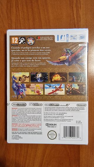 ZELDA SKYWARD SWORD PAL ESPAÑA NUEVO PRECINTADO