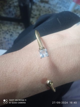 Pulsera brazalete de oro 14 kilates