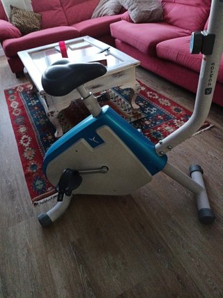 Bicicleta estática Domios Decathlon