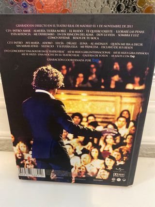 David Bisbal Acústico una noche en el Teatro Real