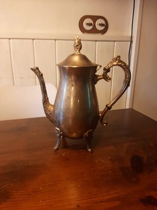 Cafetera antigua decoración