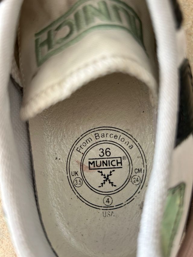 Zapatillas Munich nuevas