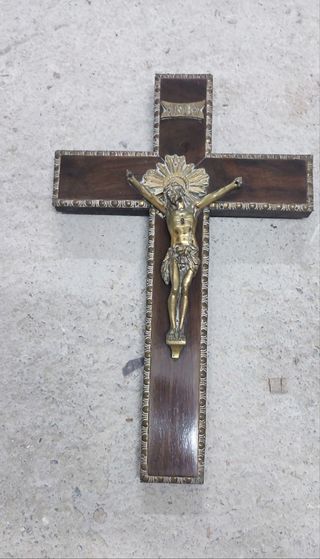 Crucifijo madera