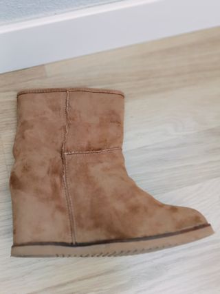 Botines antelina 