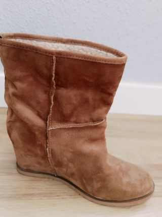 Botines antelina 