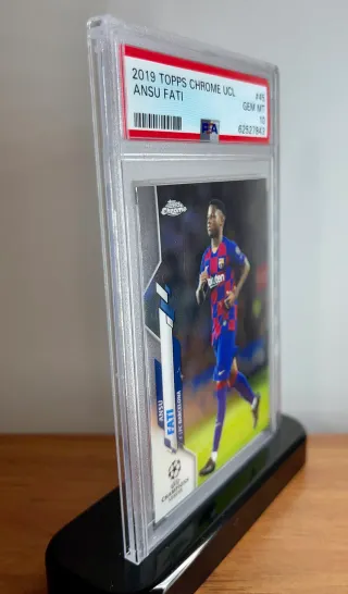 ⚽ Cromo Ansu #45 👉 PSA 10