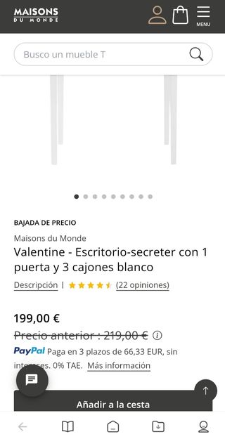 Escritorio Valentine Maison du Monde