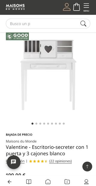 Escritorio Valentine Maison du Monde