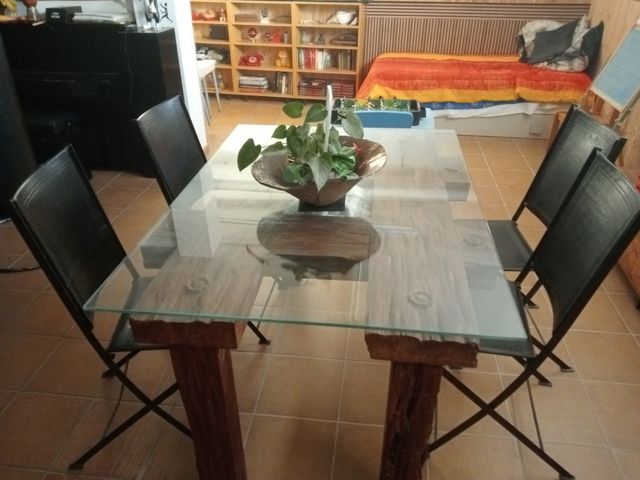 Mesa de madera comedor