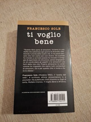 "Ti voglio bene" di Francesco Sole