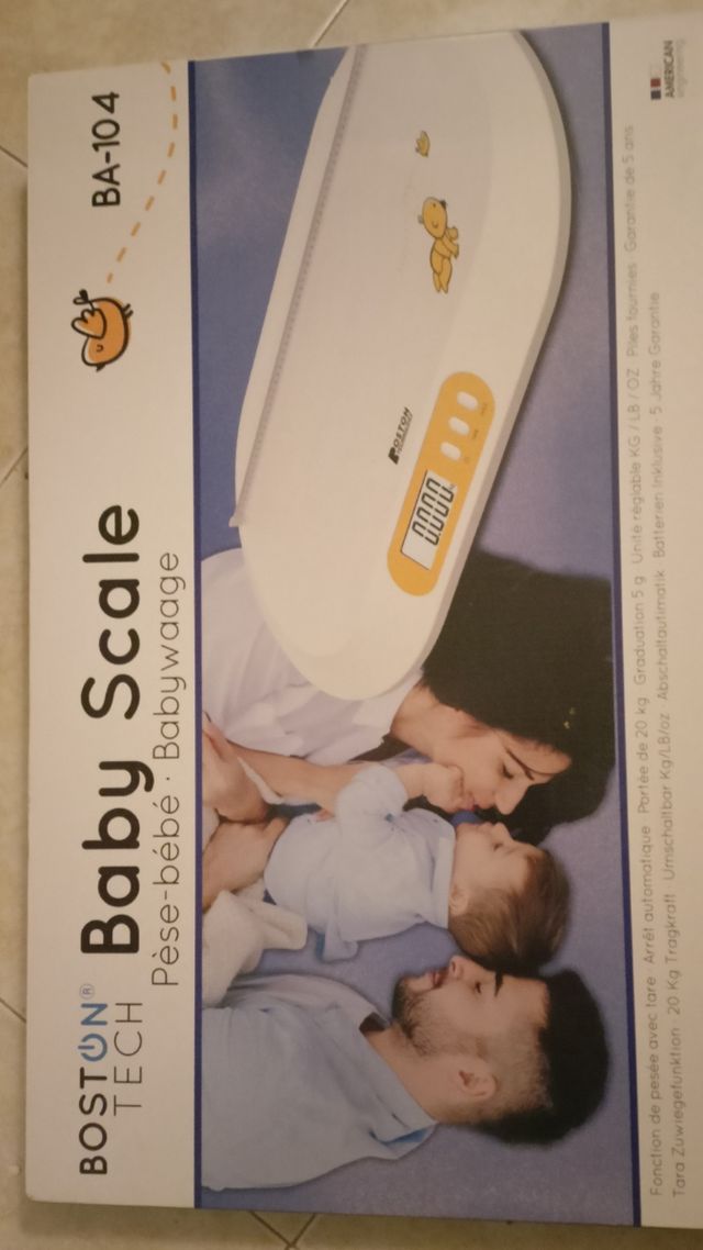 Báscula bebé Boston Tech