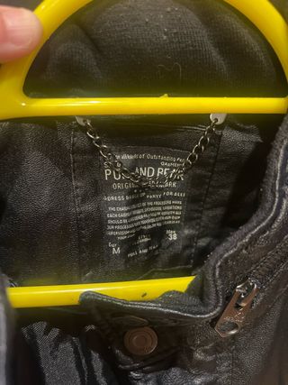 Cazadora tipo motera