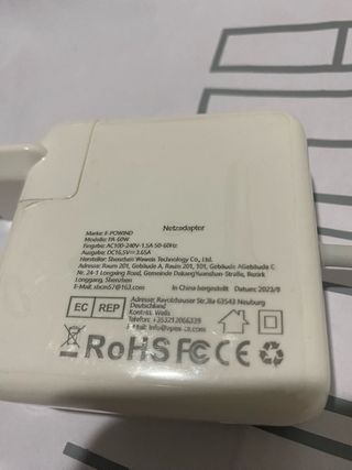 Adaptador (cargador) MacBook Air 11" inch 2015