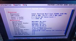 MedionPC MS-7653 - 775 LGA - E5800