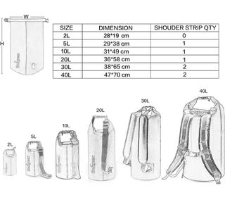 Bolsa impermeable 5L