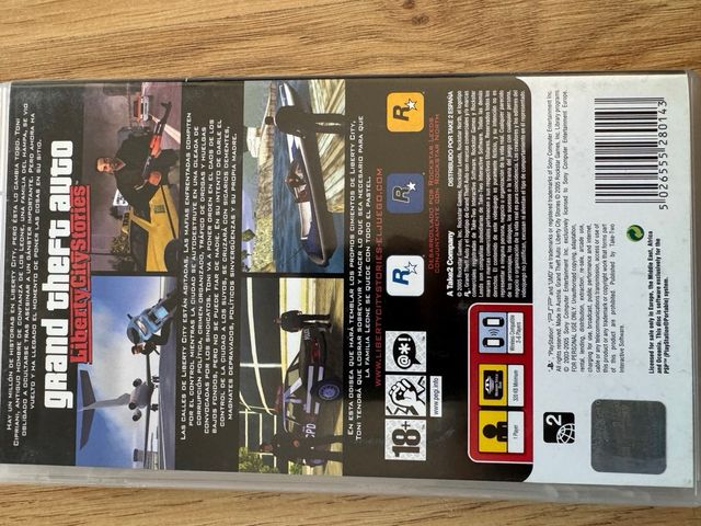 GTA LibertyCity Stories PSP