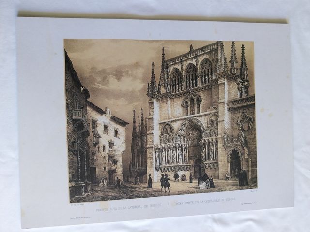 Litografías en facsímil de Burgos