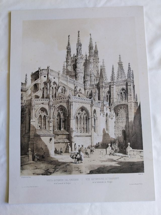 Litografías en facsímil de Burgos