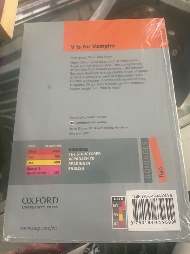 Libro V is for Vampire