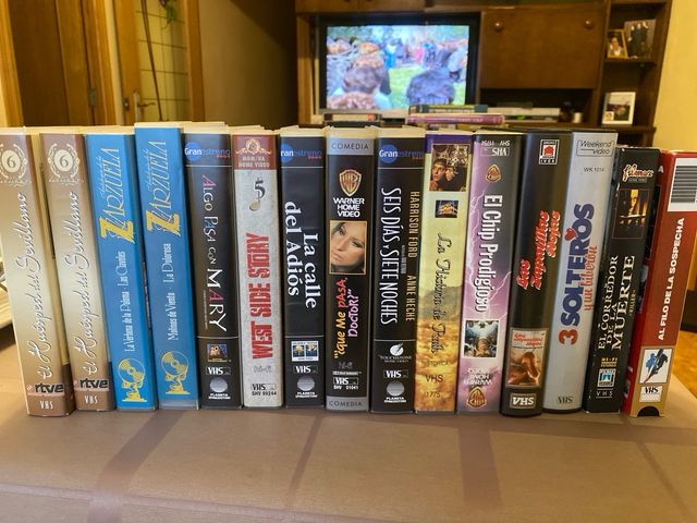 COLECCION VHS PELICULAS VINTAGE