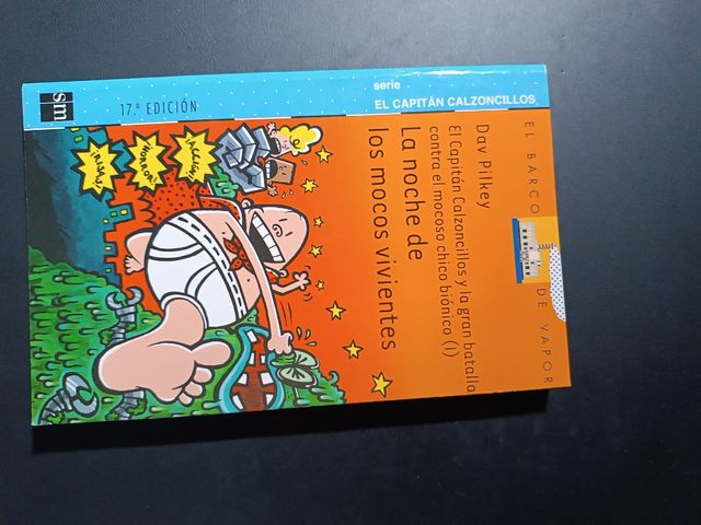 lote de libros capitan calzoncillos