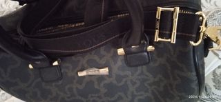 Bolso Tous ,fondo negro y dibujo de osit