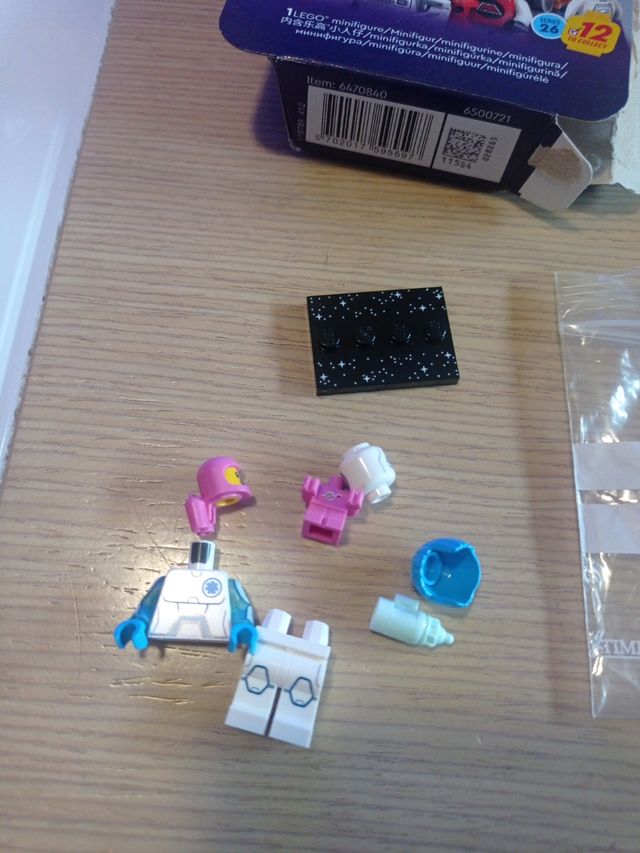 MINIFIGURA LEGO NIÑO ESPACIO NUEVA