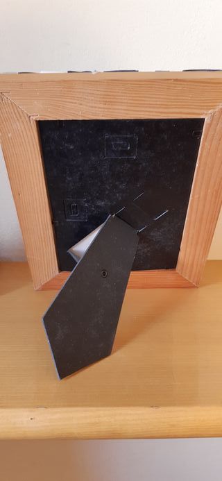 Cornice da tavolo in mosaico blu e azzurro